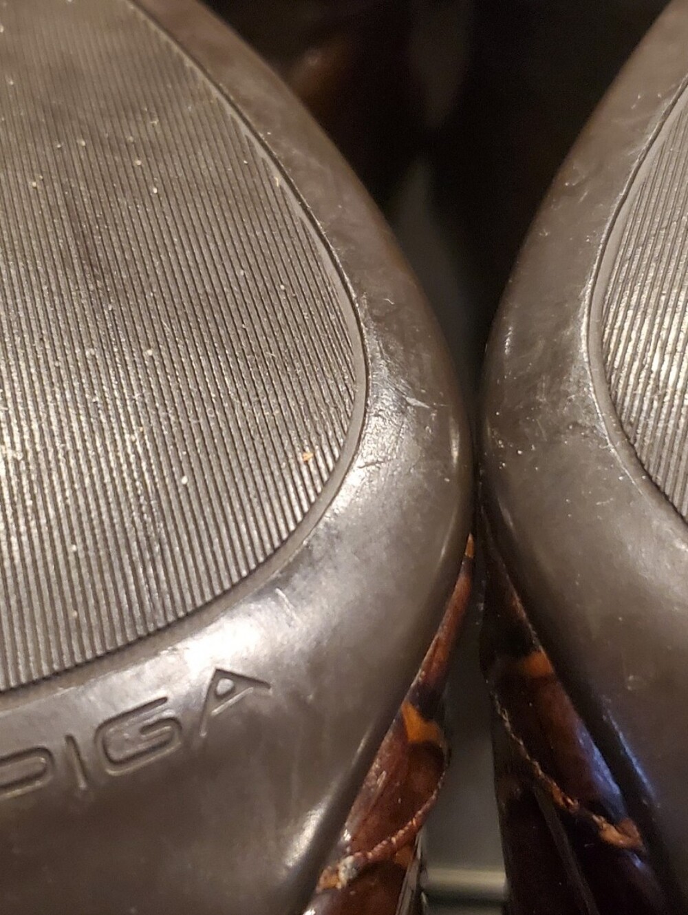 Via Spiga Gator Heels Brown Size 6 - Picture 8 of 8